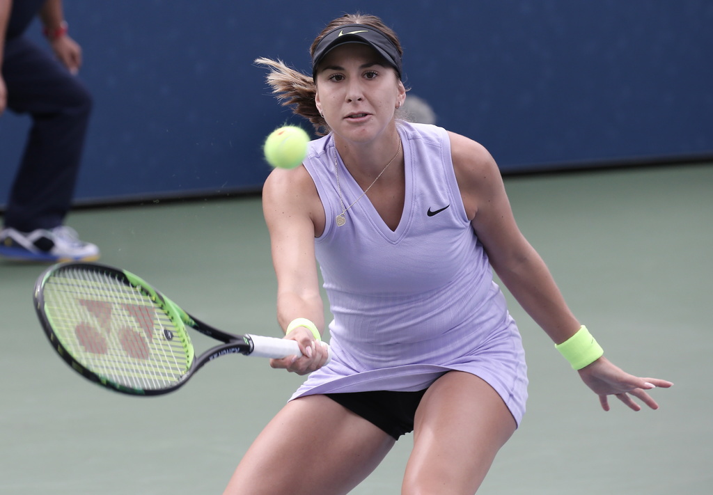 Belinda Bencic (no 13) s'est aisément qualifiée pour le deuxième tour de l'US Open.