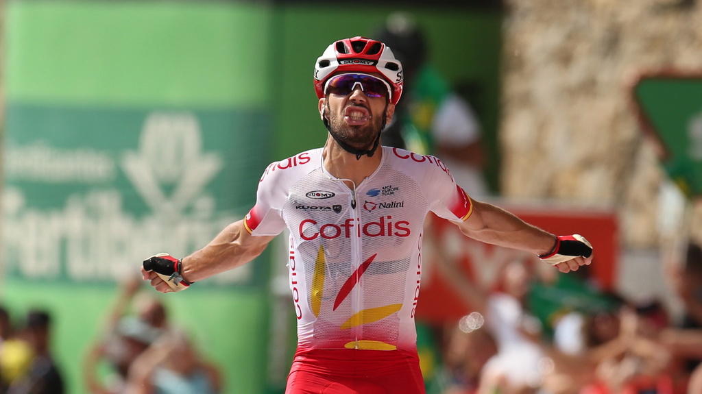 L’Espagnol Jesus Herrada a gagné la 6e étape de la Vuelta à Ares del Maestrat.