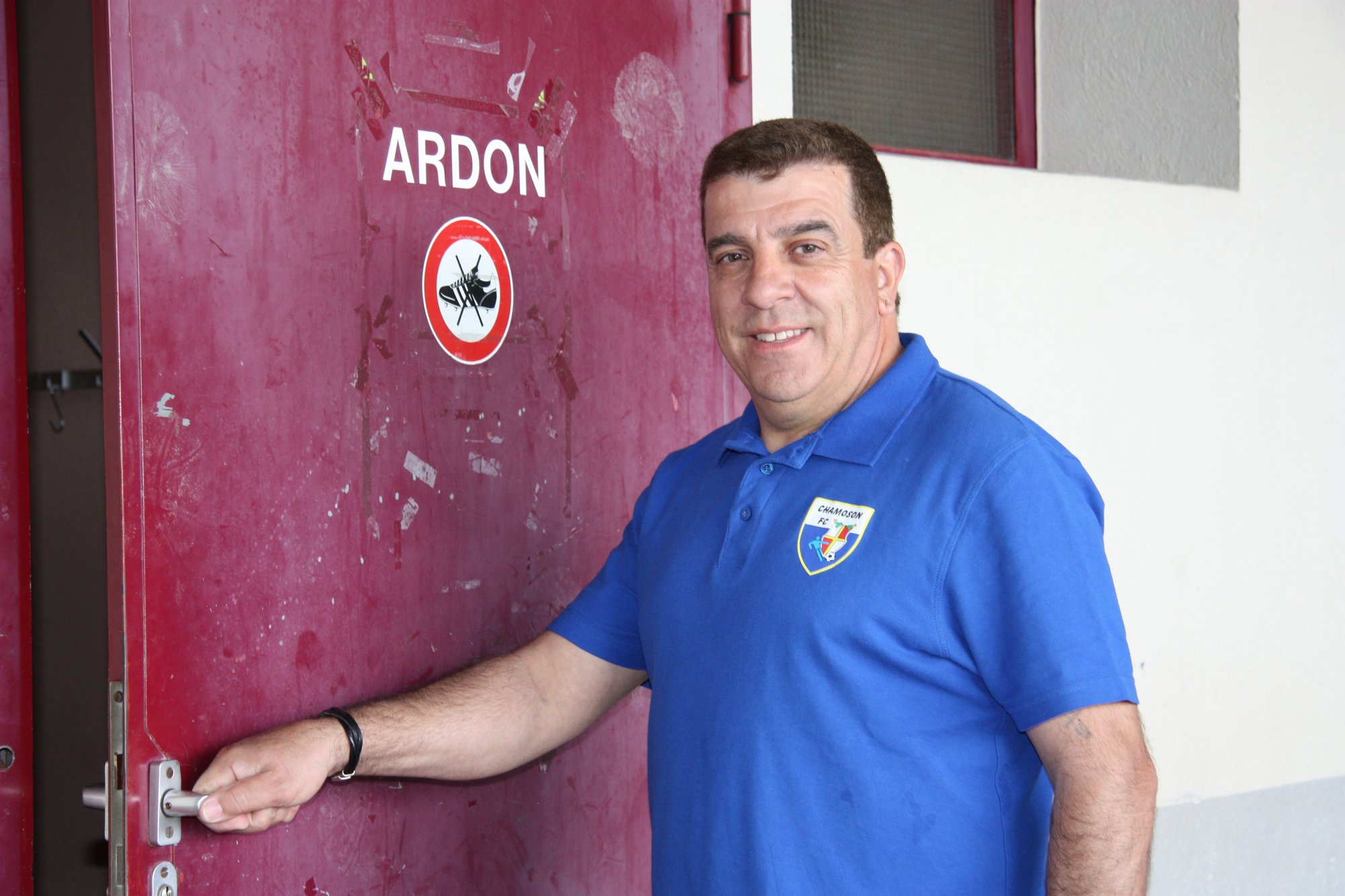 Manuel Cordeiro, co-président du FC Ardon et entraîneur du FC Chamoson en 4e ligue.

Le Nouvelliste