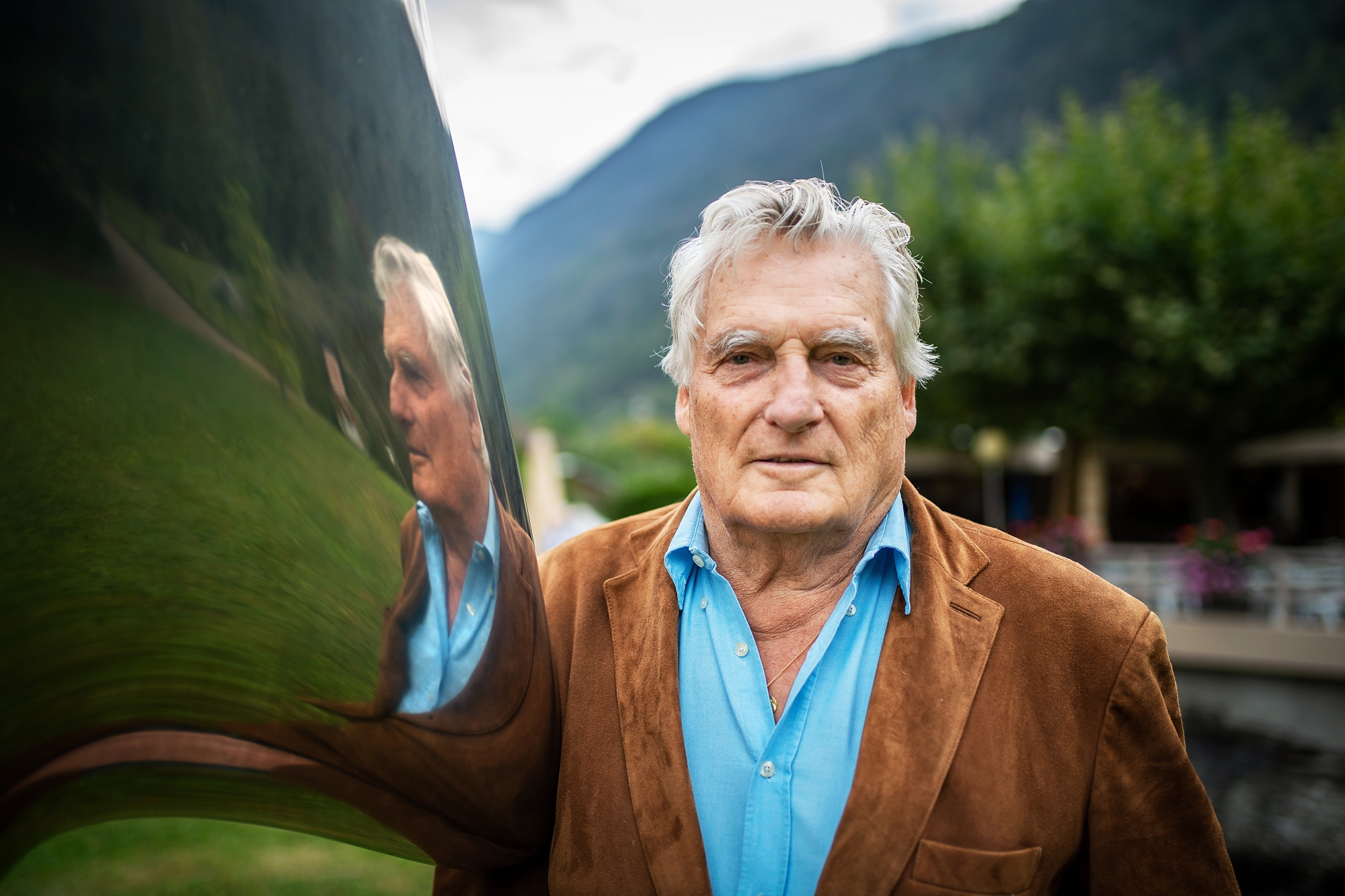 C'est un Léonard Gianadda soulagé et serein qui a parlé de sa troisième fondation.