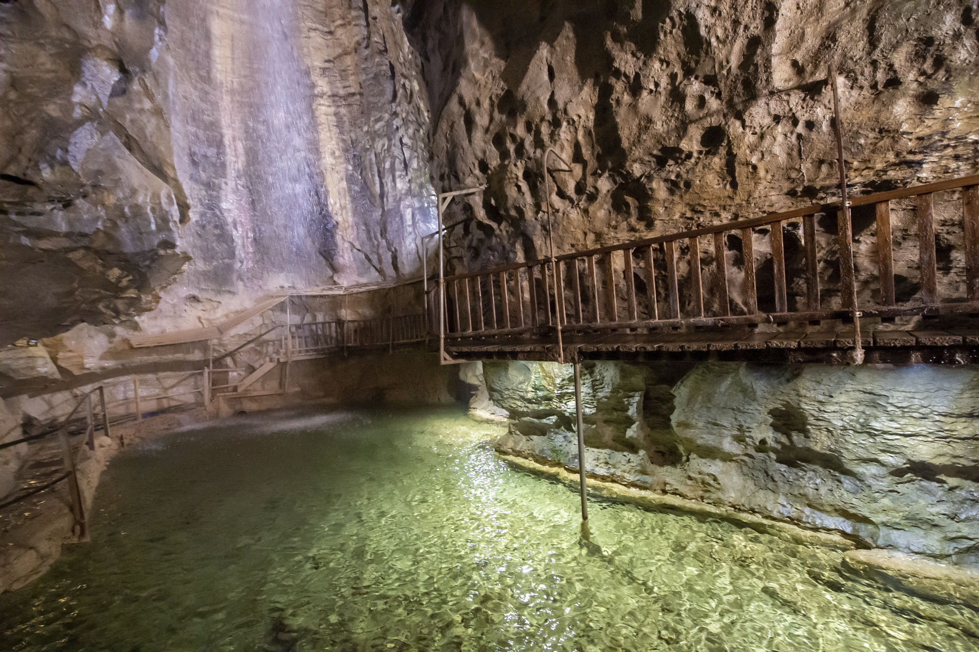 La Grottes aux fées a pu rouvrir ses portes après l'inondation.