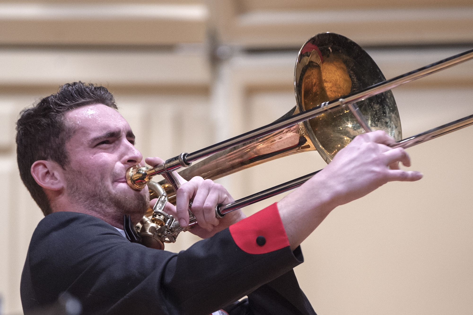 Le tromboniste valaisan Lionel Fumeaux va vivre dimanche la finale du Prix Musique 2019.