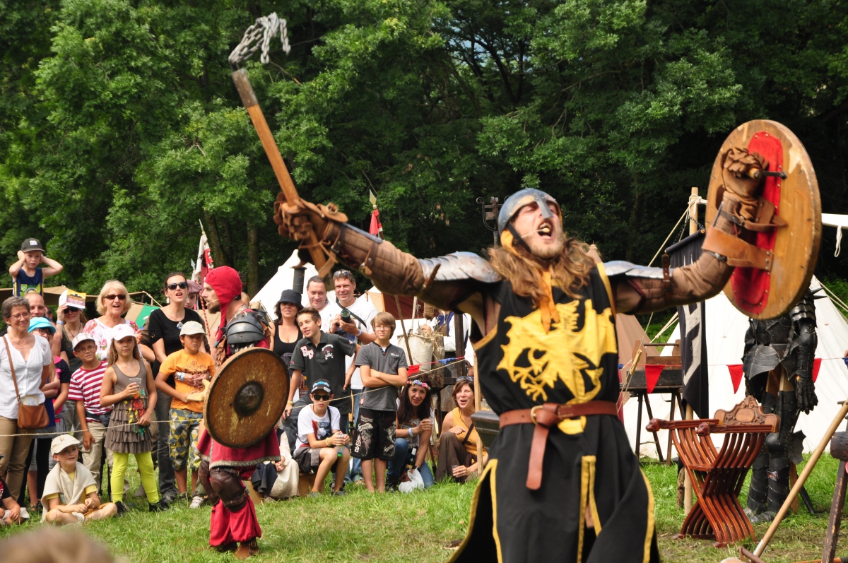 Les chevaliers tiendront la vedette ce week-end à la 3e Fête médiévale de Saint-Triphon.