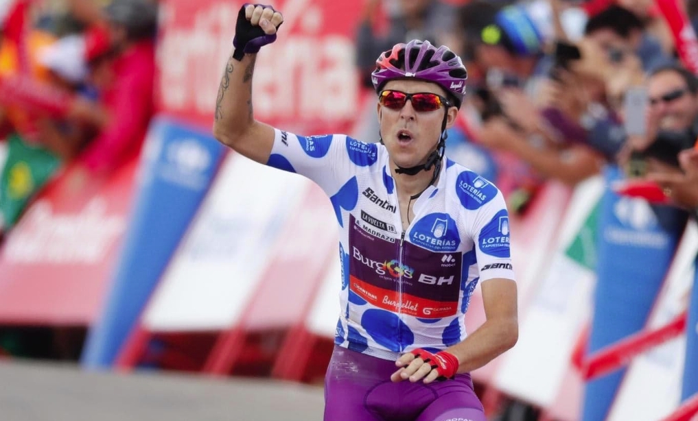 L'Espagnol Angel Madrazo a gagné en solitaire cette cinquième étape.