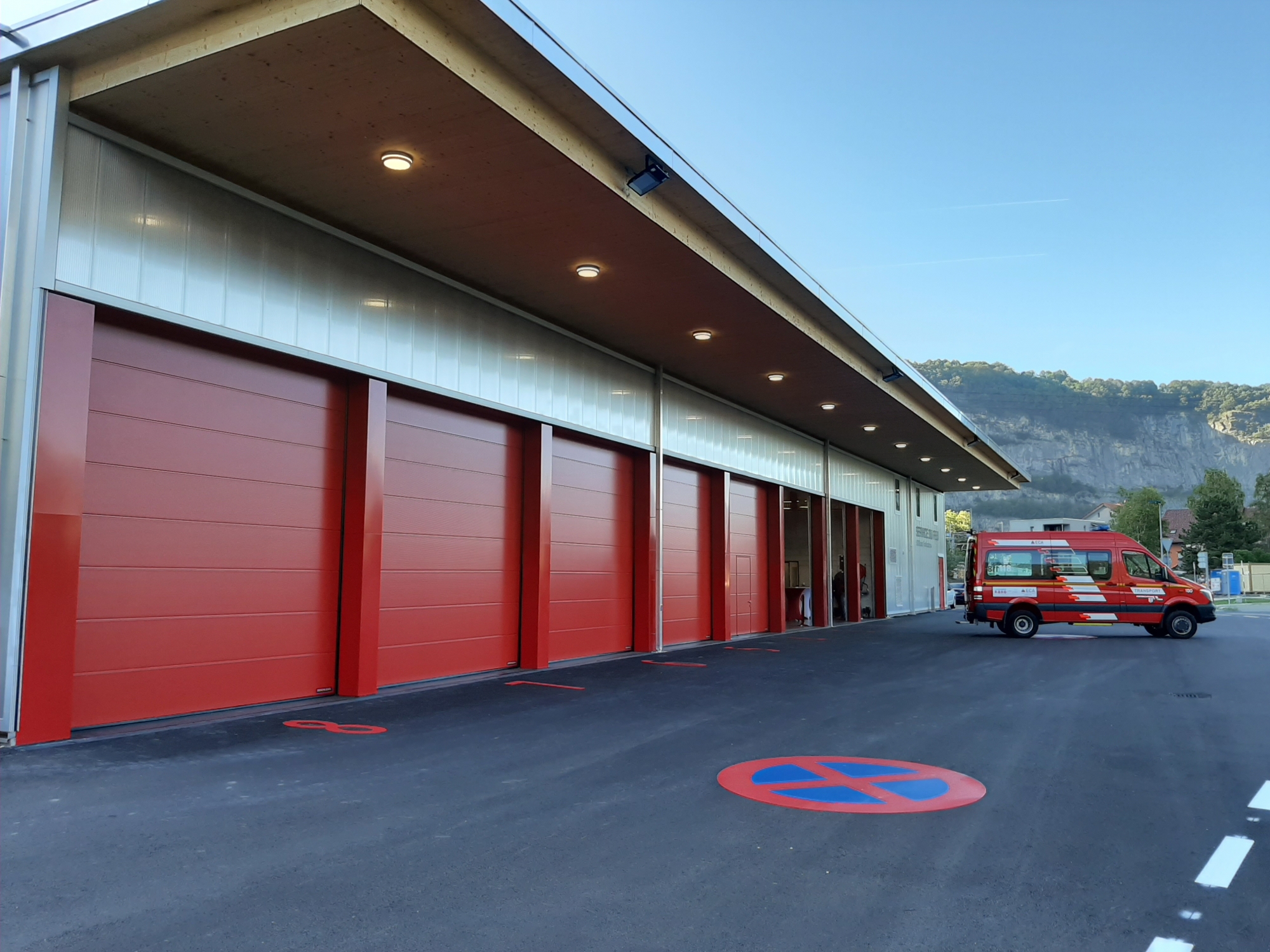 La nouvelle caserne permettra d'accueillir jusqu'à 50 pompiers.
