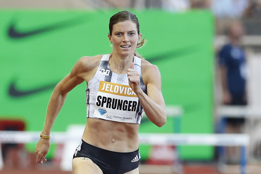 Léa Sprunger tentera de briller à Doha. Elle défendra ses chances en 400m haies et au relais 4x400m. (archives)