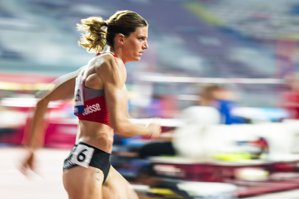 La Vaudoise a disputé ce vendredi sa deuxième finale mondiale sur 400 m haies.