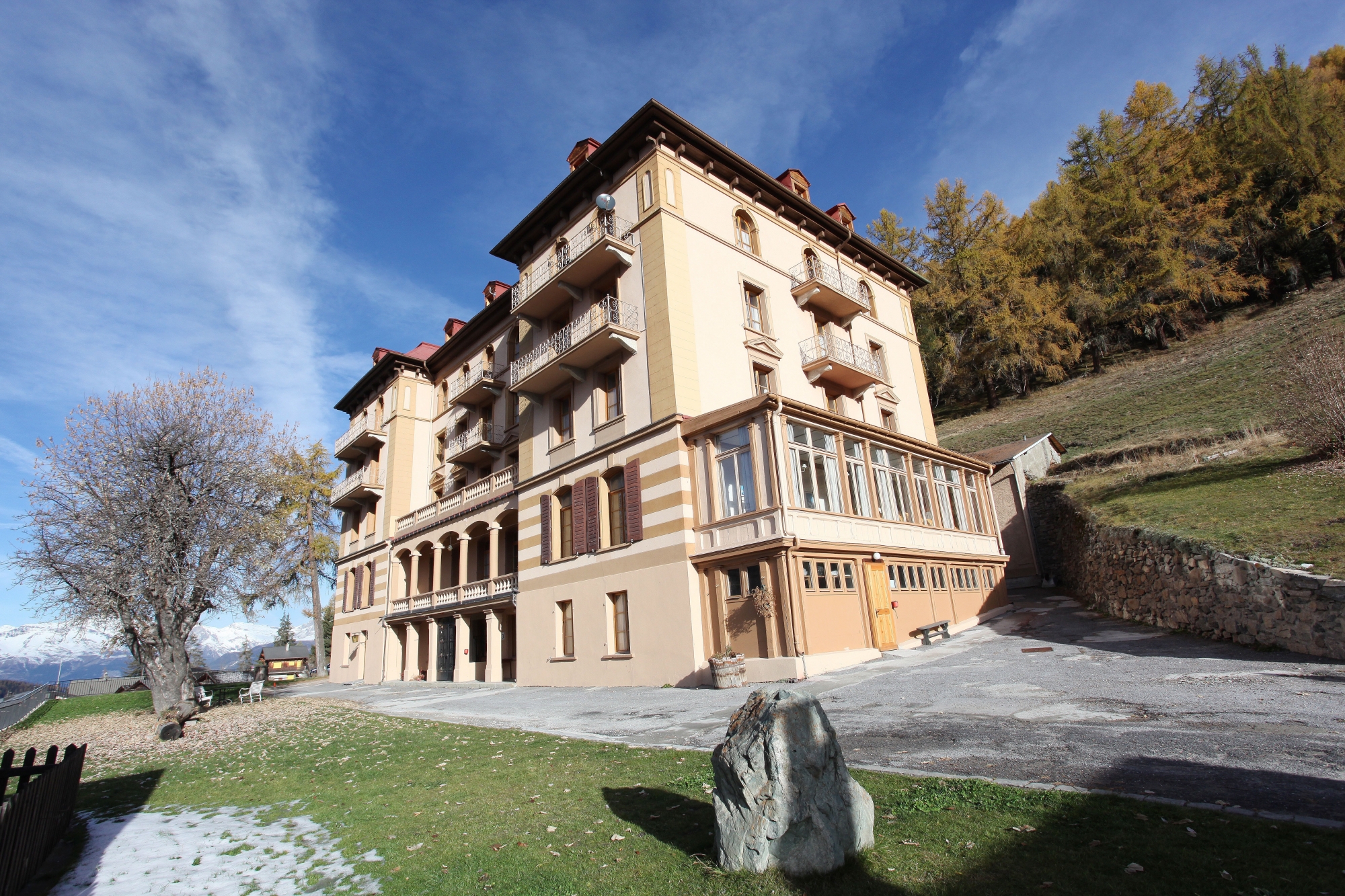 Le Grand Hôtel du Cervin de St-Luc est sur le point d'être mis sous protection et d'être ainsi classé monument historique de l'Etat du Valais.