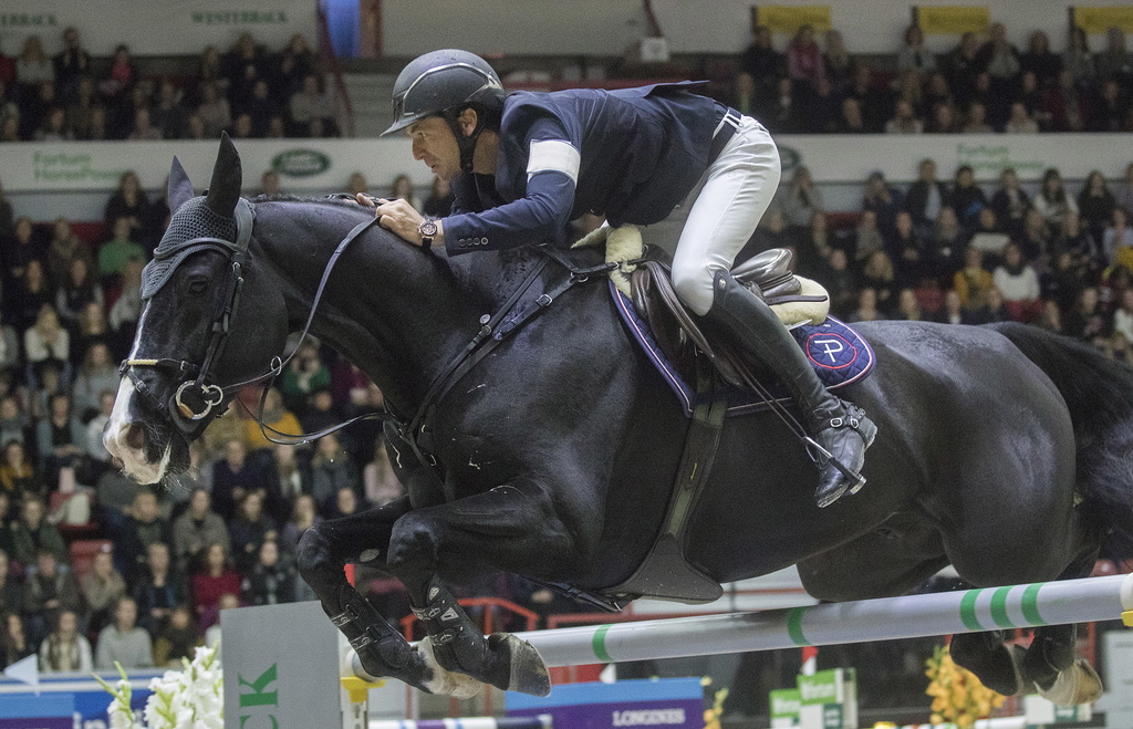 Steve Guerdat et Alamo en action.