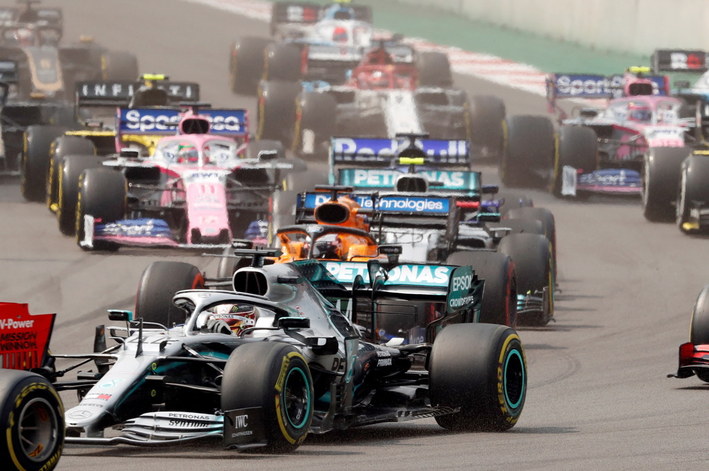 A trois courses de la fin, Lewis Hamilton compte 74 points d'avance sur Bottas.
