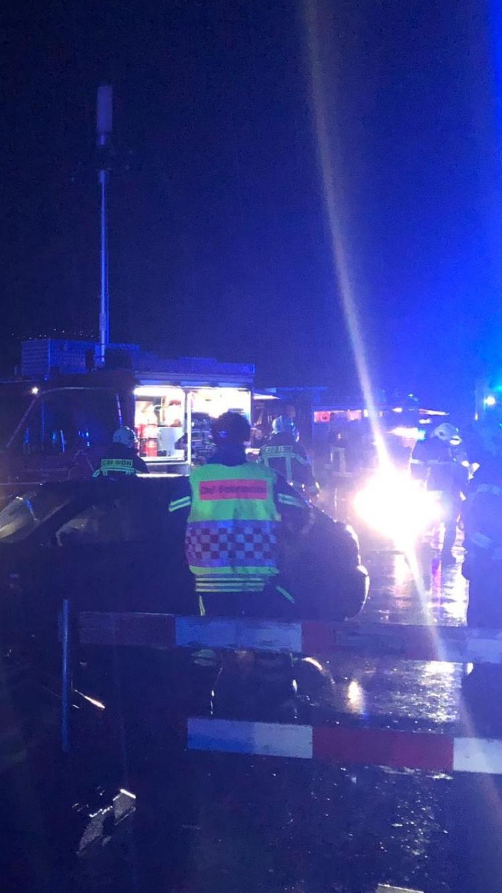 L'accident est survenu sur la route cantonale entre Saint-Pierre-de-Clages et Riddes.