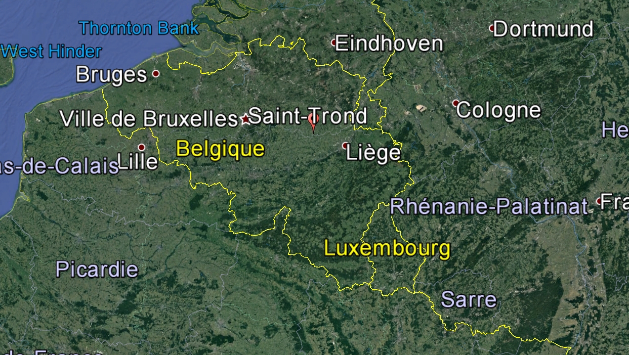 Une partie des migrants ont été découverts dans la remorque d'un camion à Saint-Trond, dans l'est de la Belgique. Les autres se trouvaient du côté de Bruges, dans le nord du pays.