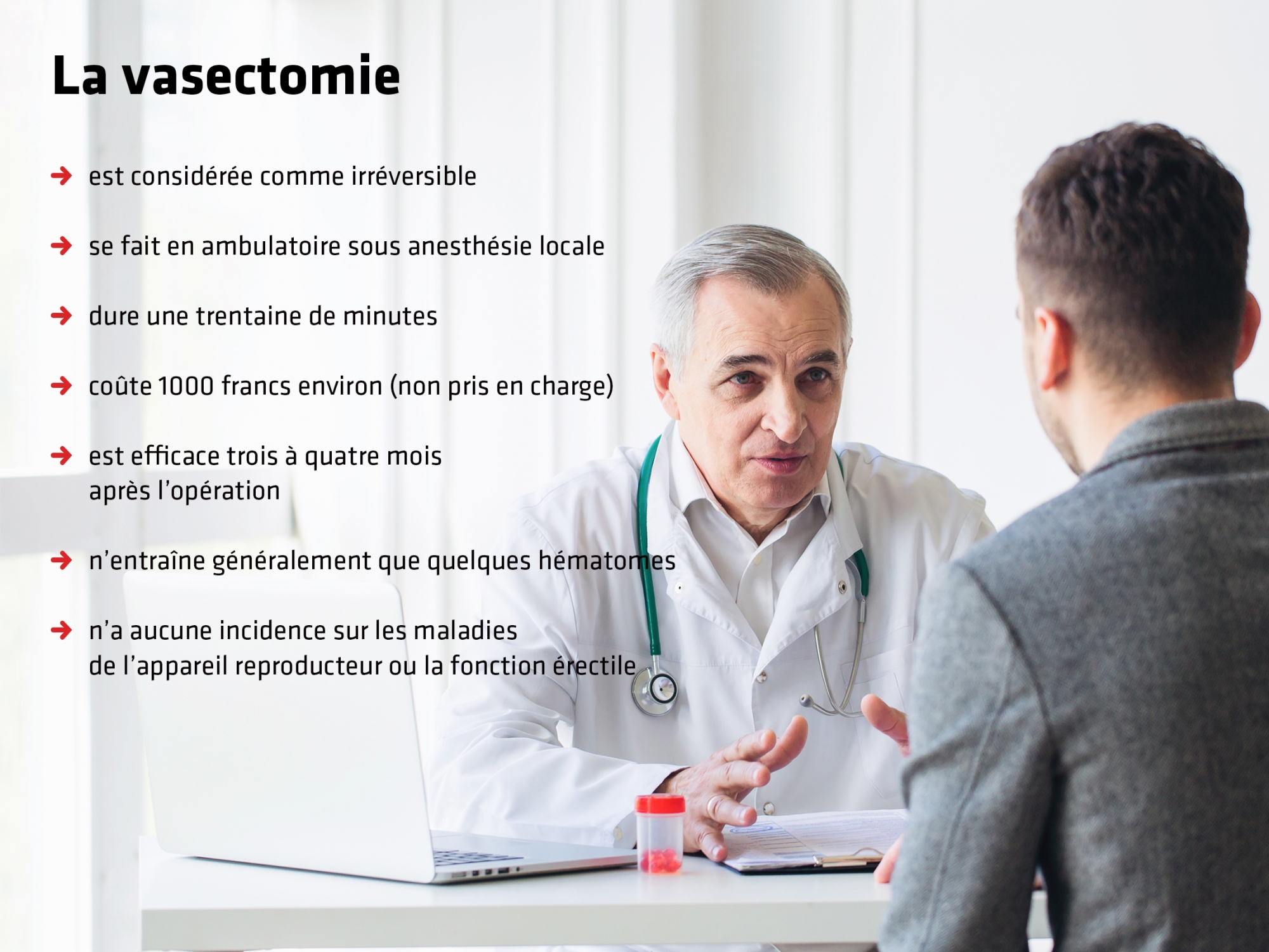 Tout ce que vous avez toujours voulu savoir sur la vasectomie.