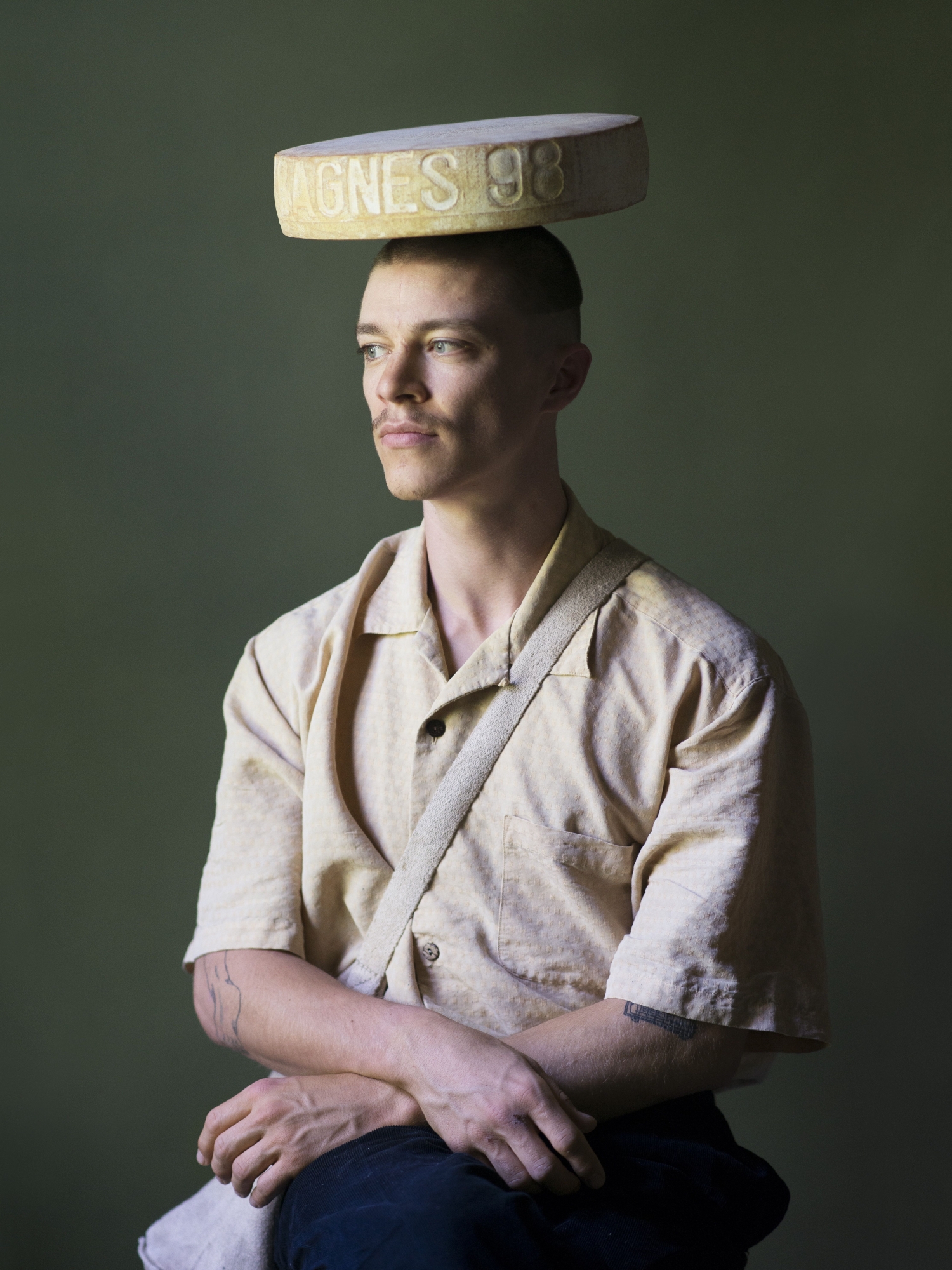 La photographie de Mathilda Olmi «Entre la poire et le fromage» a été choisie comme affiche de l'exposition bagnarde.