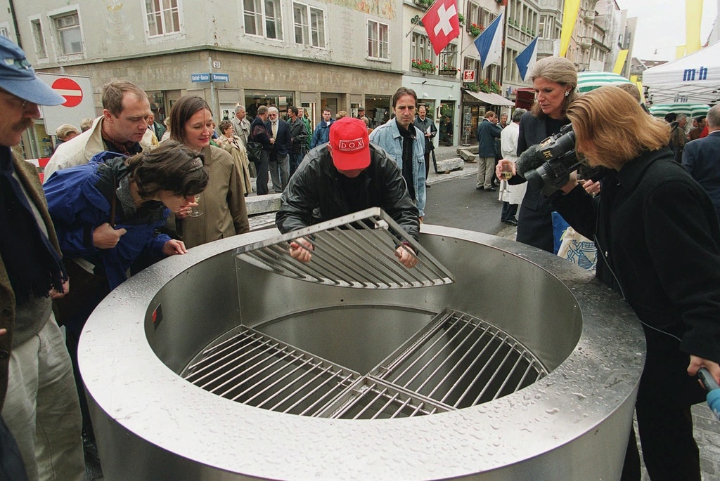 Le puits du Rennweg se trouve à proximité de la Limmat. (Archives)