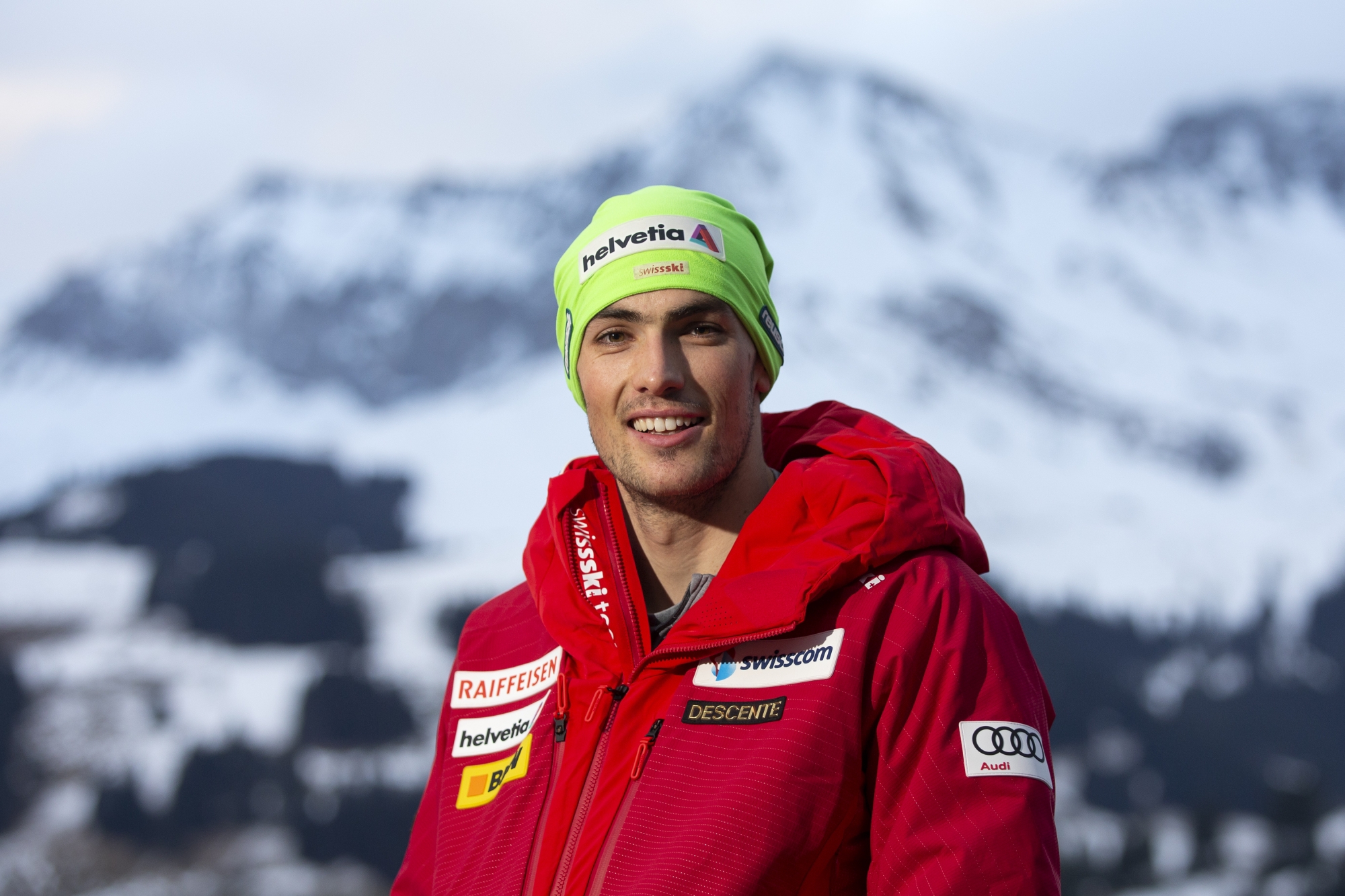 Daniel Yule, 3e de la hiérarchie mondiale du slalom. 