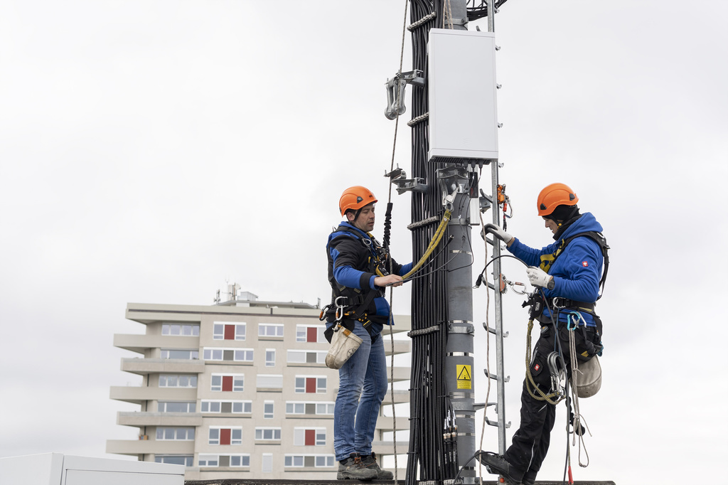 Le canton de Vaud ne tolérera que des modifications mineures, sans augmentation de puissance, sur les antennes existantes (illustration).