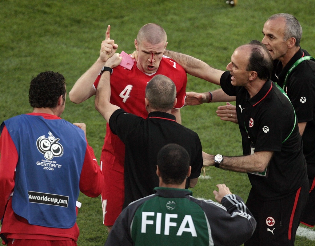 Son visage en sang, après son but face à la Corée du Sud lors du Mondial 2006, restera longtemps encore dans les mémoires.