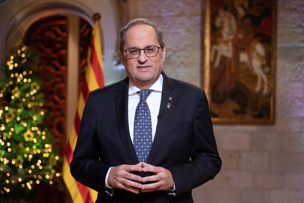 Quim Torra pourrait perdre la présidence de la région catalane. (Archives)