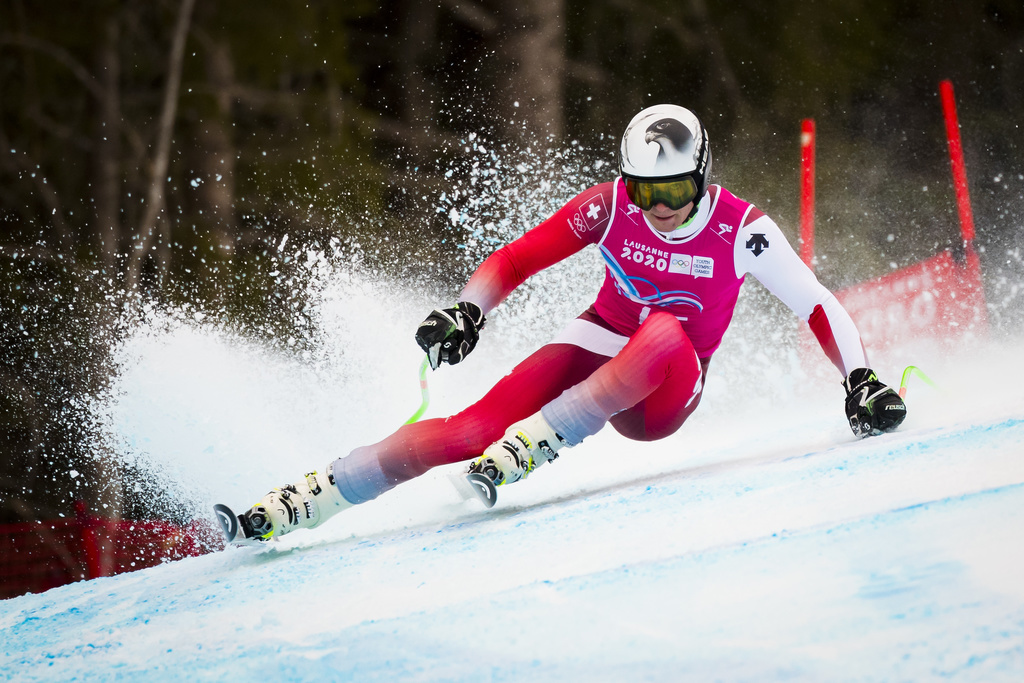 Luc Roduit s'est montré plus à l'aise en Super G qu'en slalom.