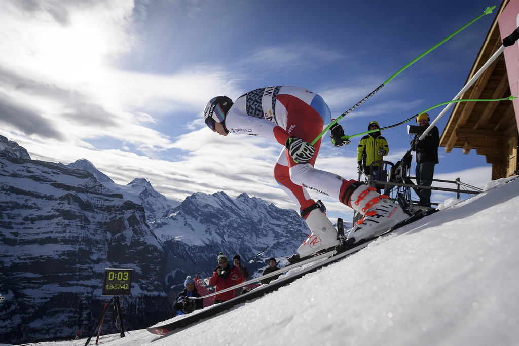 Marc Gisin a pris cette décision après le premier entraînement de la descente du Lauberhorn à Wengen.