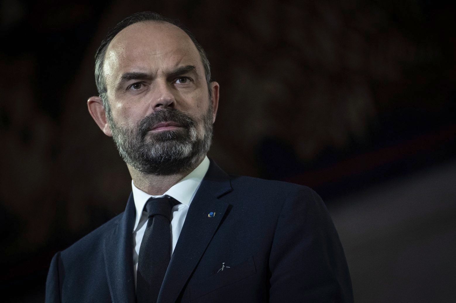 epa08062689 French Prime Minister Edouard Philippe unveils the details of a pension reform plan before the CESE (Economic, Social and Environmental Council), as hundreds of thousands of people demonstrated the day before on the sixth day of a general strike, in Paris, France, 11 December 2019.  EPA/THOMAS SAMSON / POOL  MAXPPP OUT FRANCE GOVERNMENT PENSION REFORM