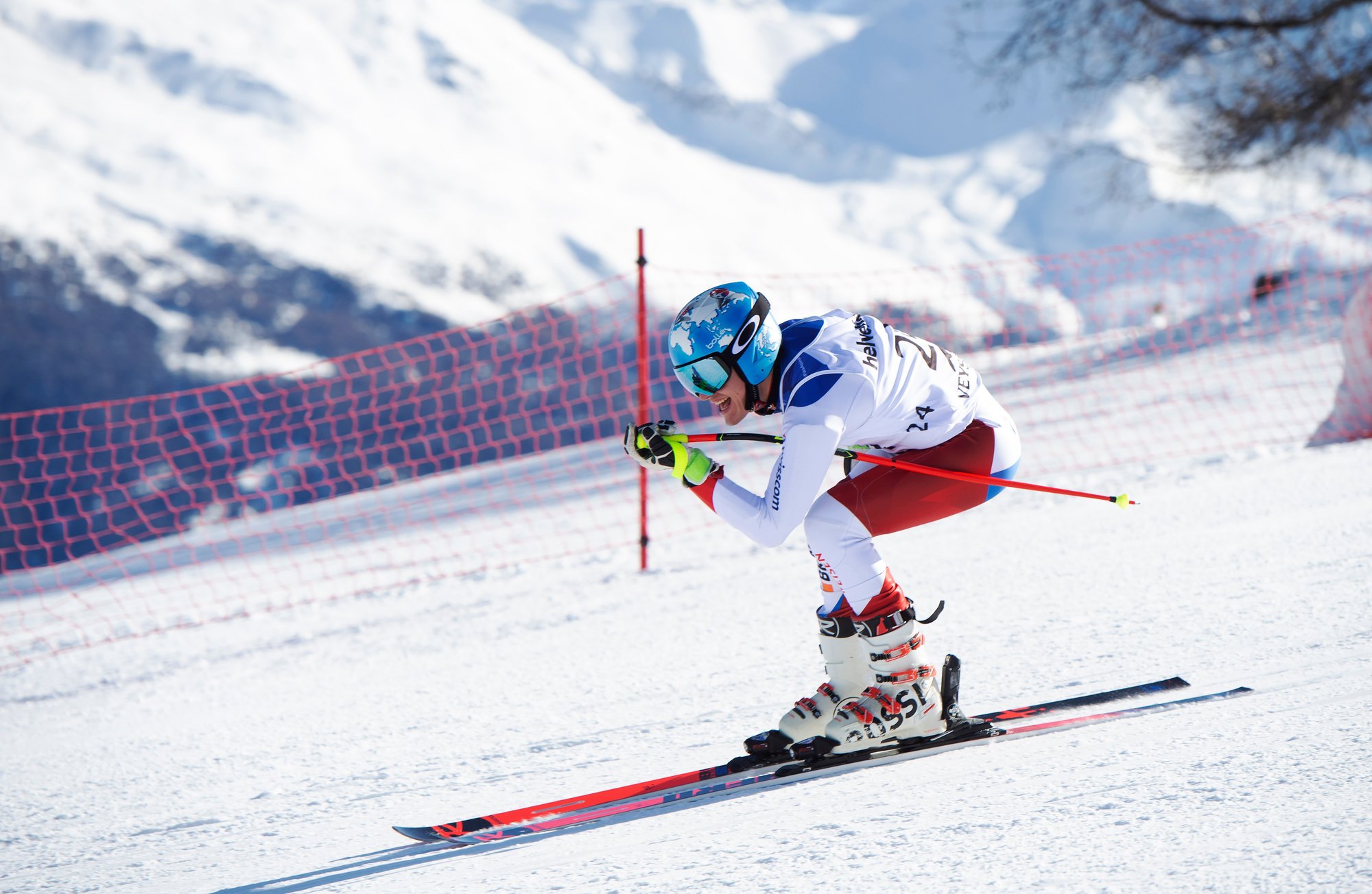 Théo Gmür avait brillé en 2019 sur la piste de l'Ours. Cette année, il est blessé.