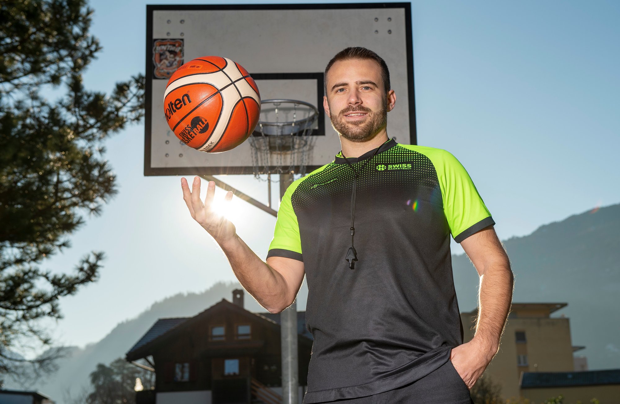 Sébastien Clivaz vit pour le basket depuis sa plus tendre enfance.