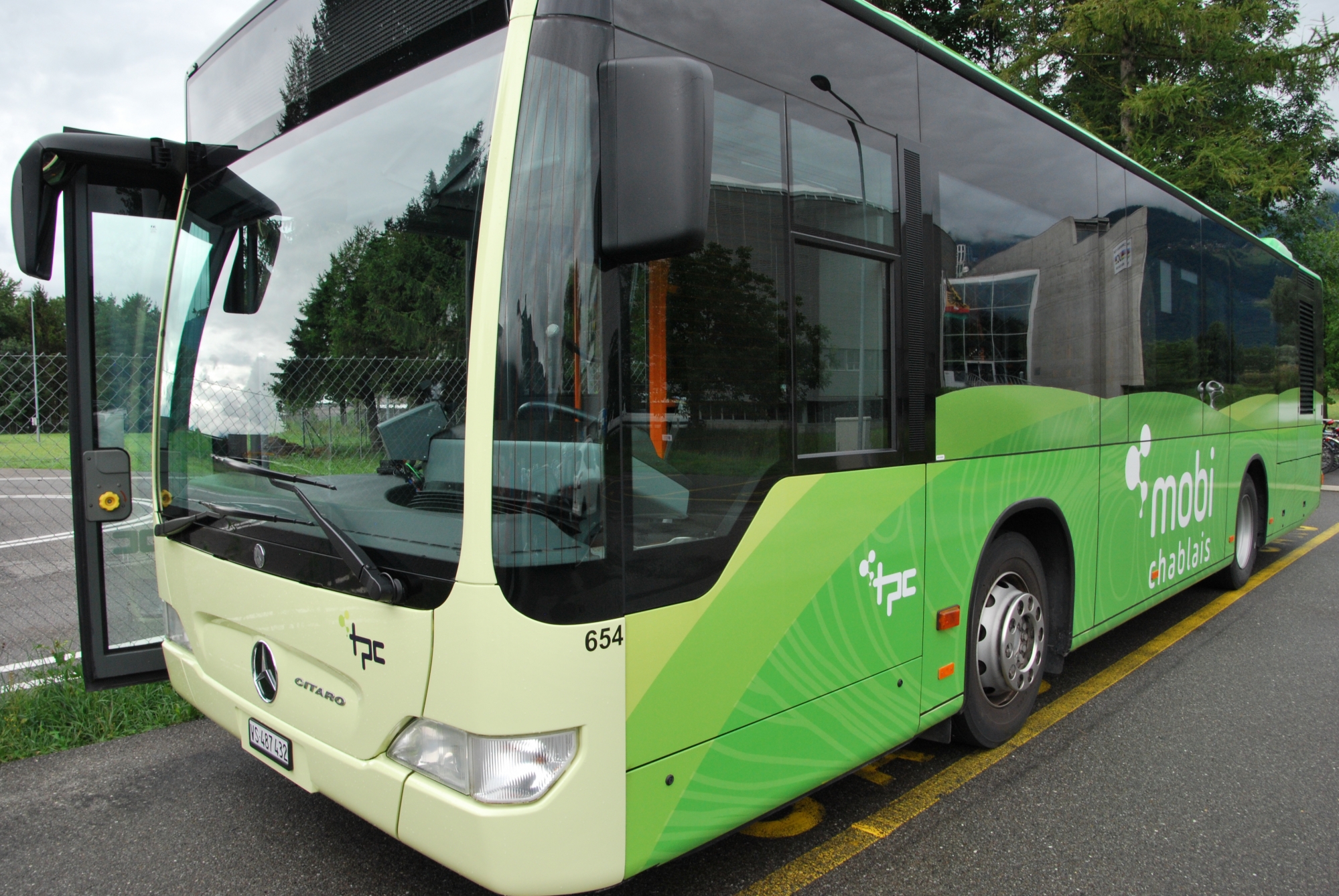 Le bus MobiChablais propose notamment une cadence au quart d'heure dans les centres urbains.