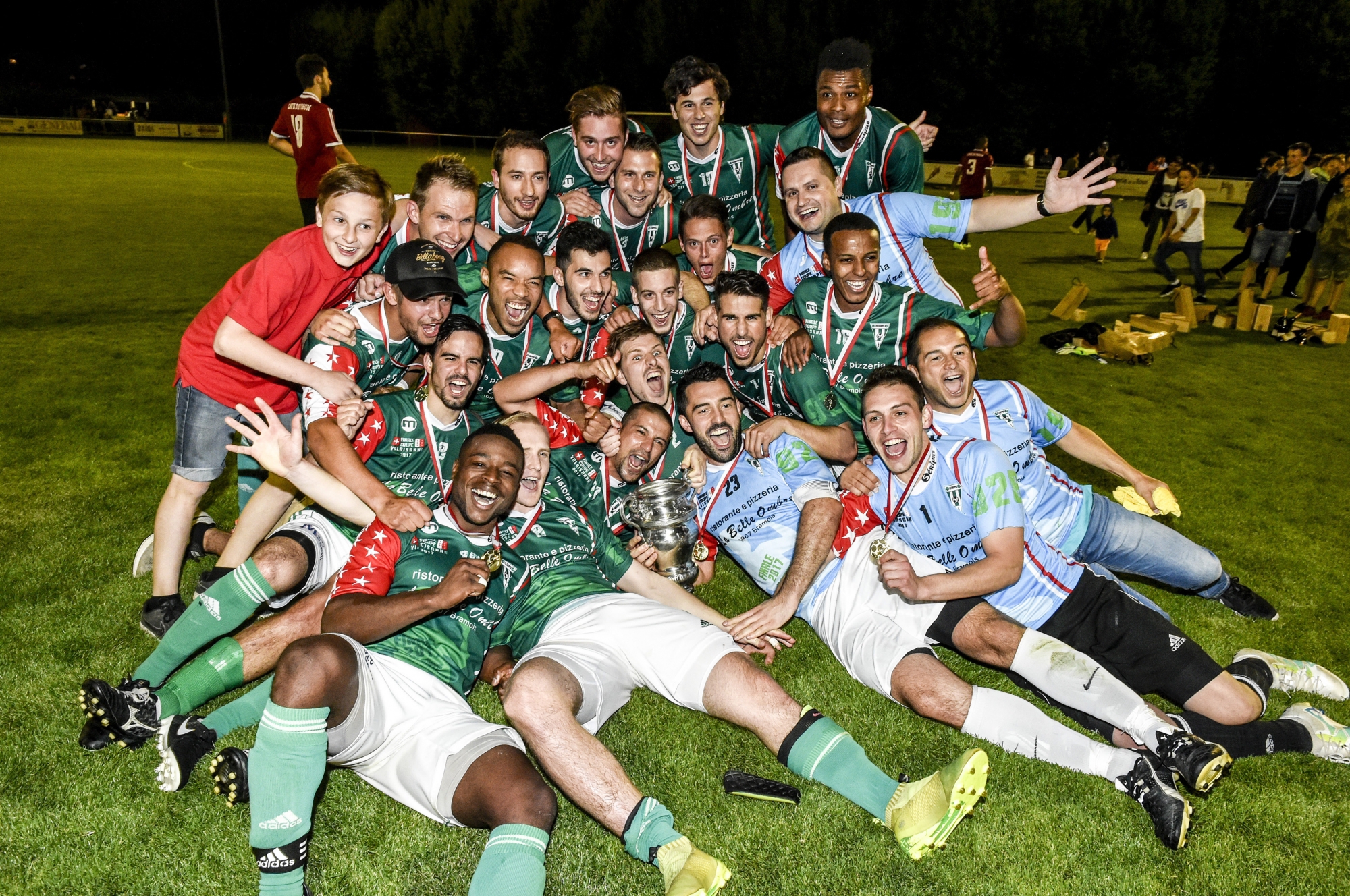 En dix jours, le FC Chippis a remporté la Coupe valaisanne puis le championnat face au FC Saint-Maurice.
