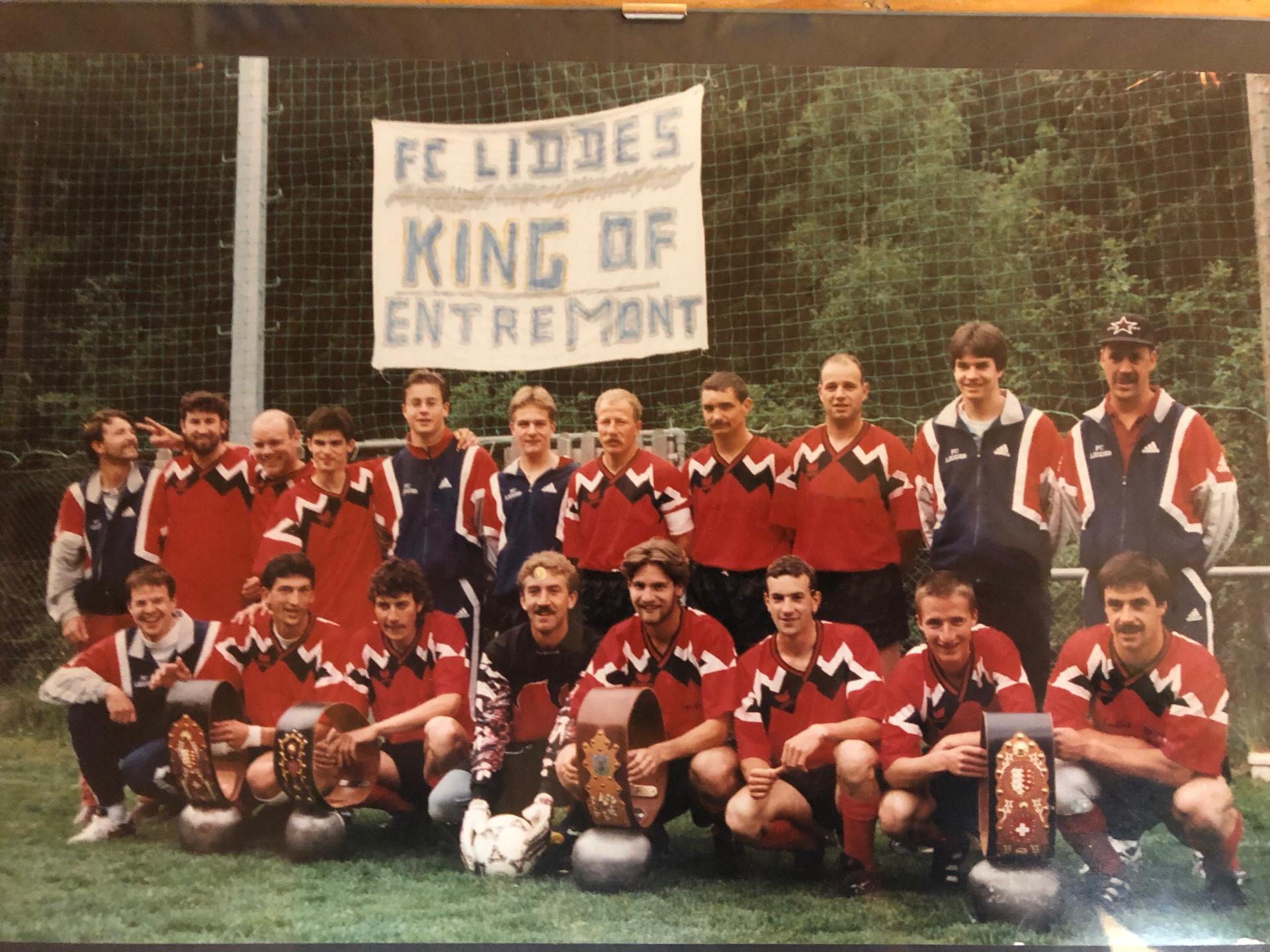 L'équipe de 1998 aura laissé une trace indélébile dans l'histoire du FC Liddes.