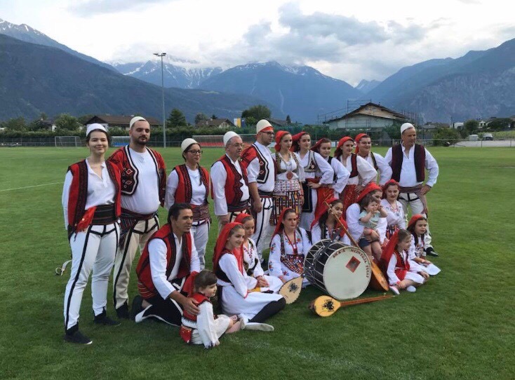 Le groupe folklorique Medvegja se produira samedi soir à Charrat dans le cadre d'une soirée en faveur des victimes des tremblements terre en Albanie.