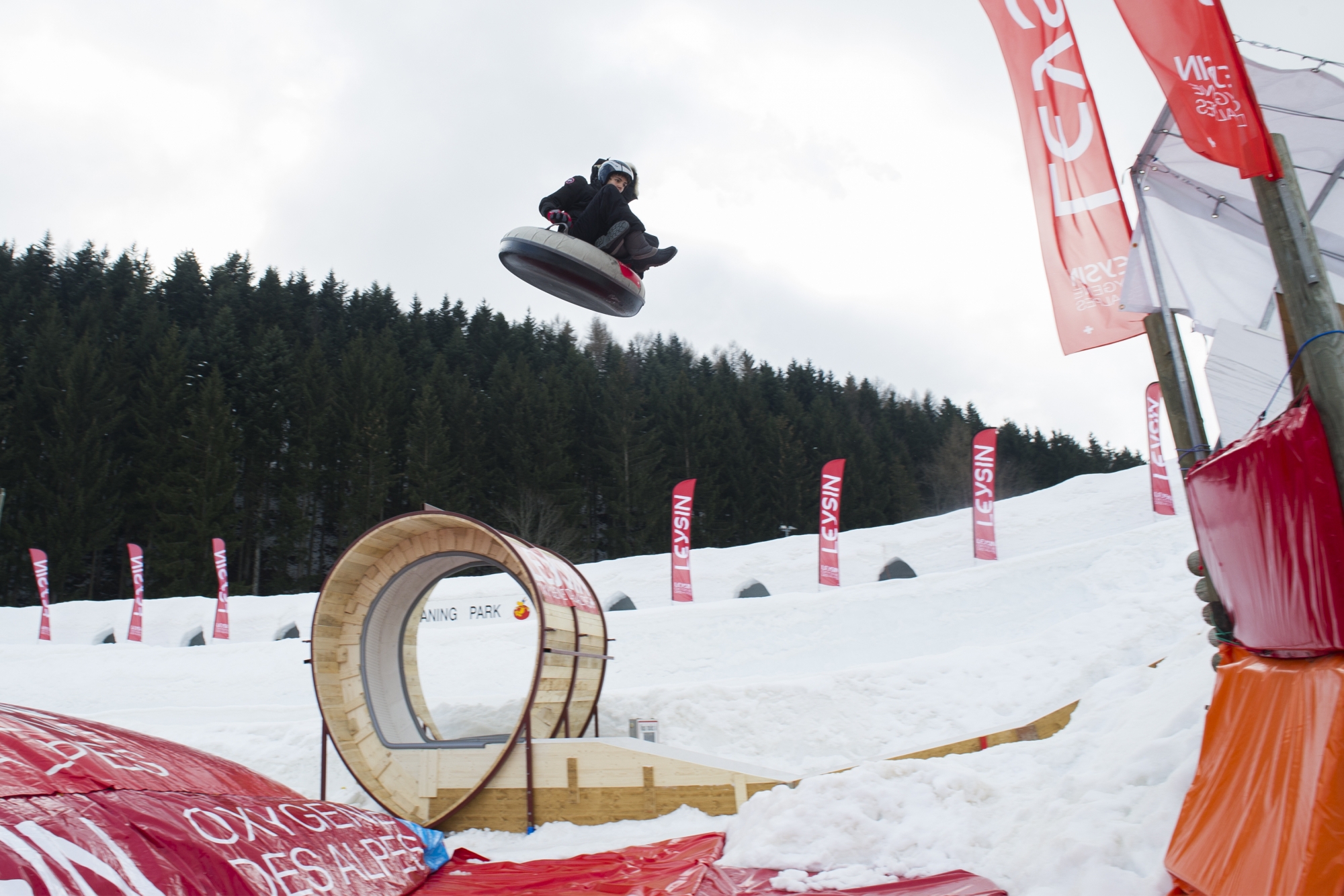 A Leysin, le Tobogganing Park rouvre ses portes ce samedi 11 janvier.