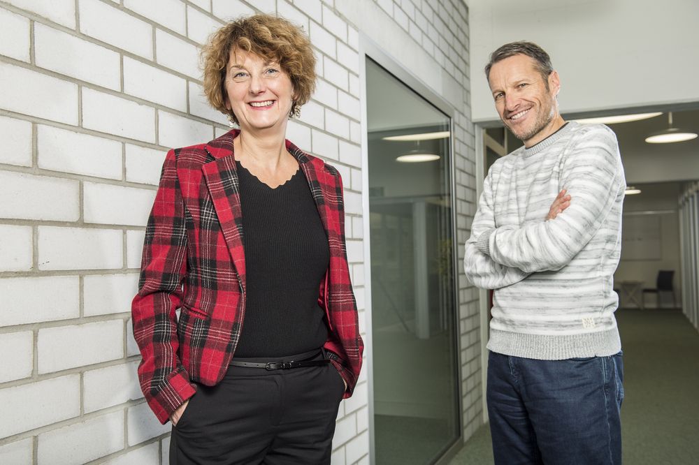 Marianne Maret et Christophe Clivaz, les deux personnalités qui résument à elles seules, ou presque, l'année politique valaisanne.