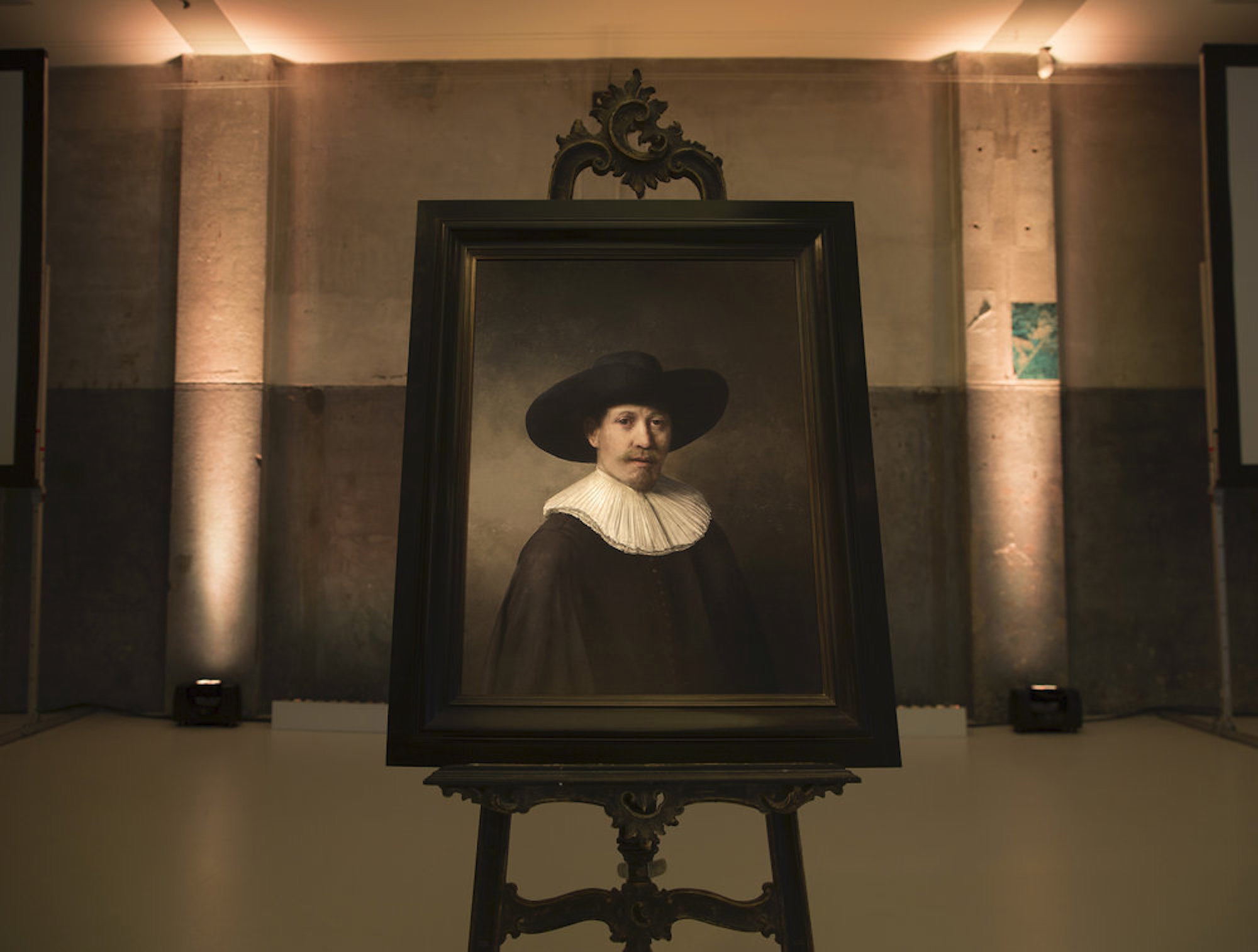 «The Next Rembrandt», le fameux Rembrandt créé par intelligence artificielle en 2016.