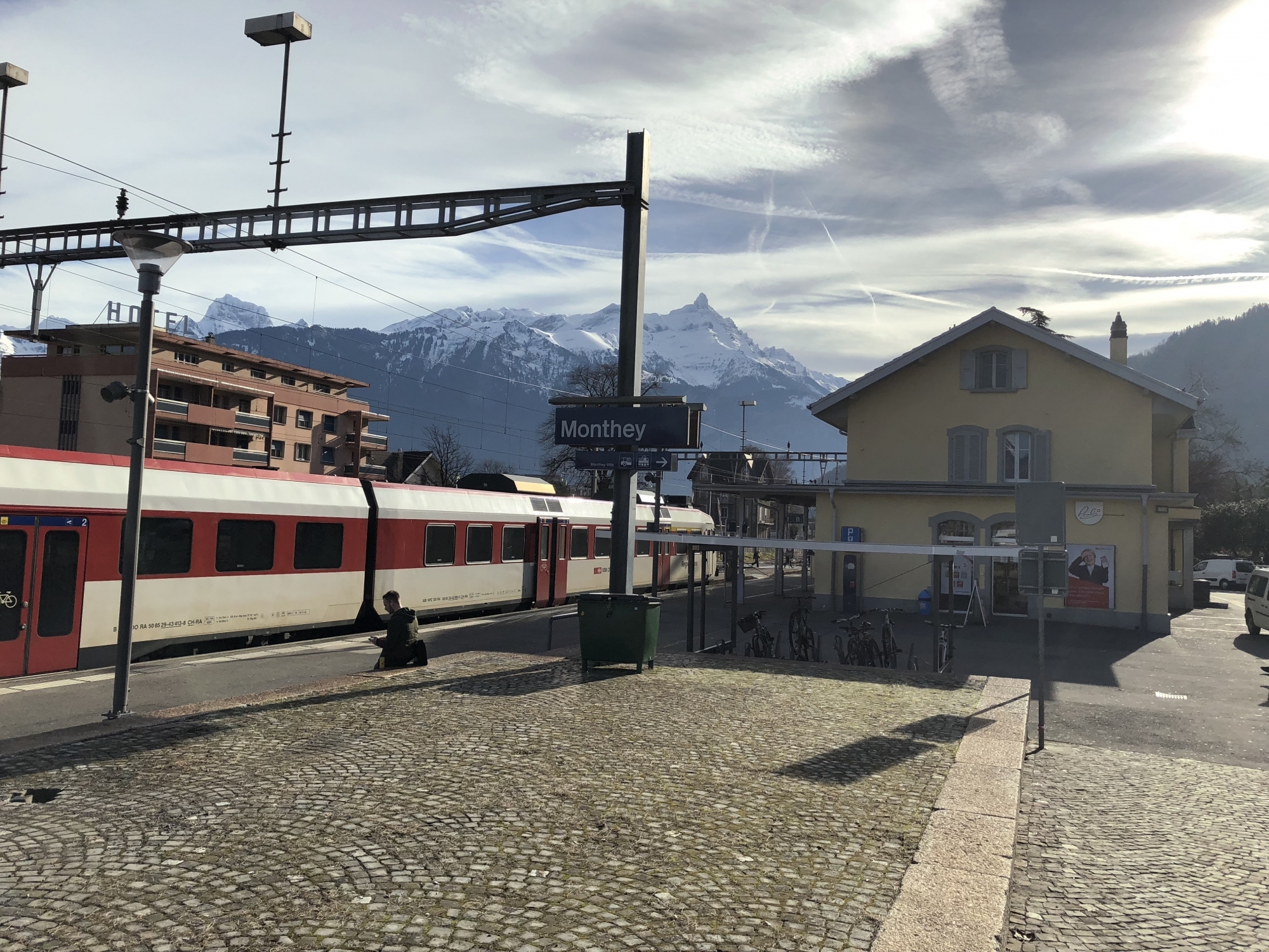 Monter dans le train à la gare de Monthey et redescendre à Lausanne: l'idée fait son chemin.
