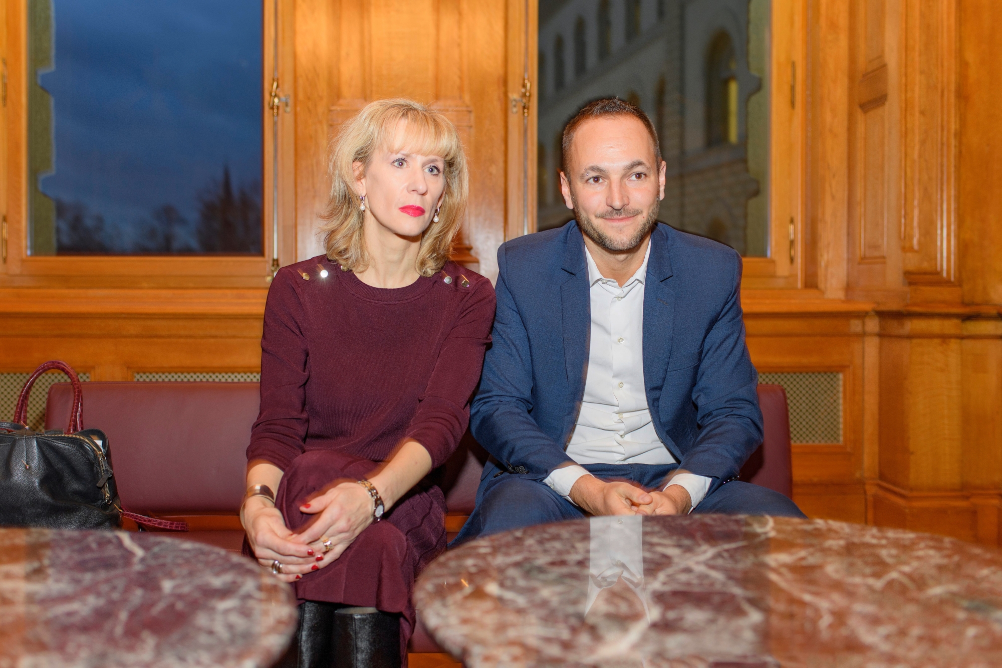 Priska Stiler-Graf et  Mathias Reynard  à la présidence du PS Suisse ?
Photo Lib/Alain Wicht,Berne, le 13.02.2020