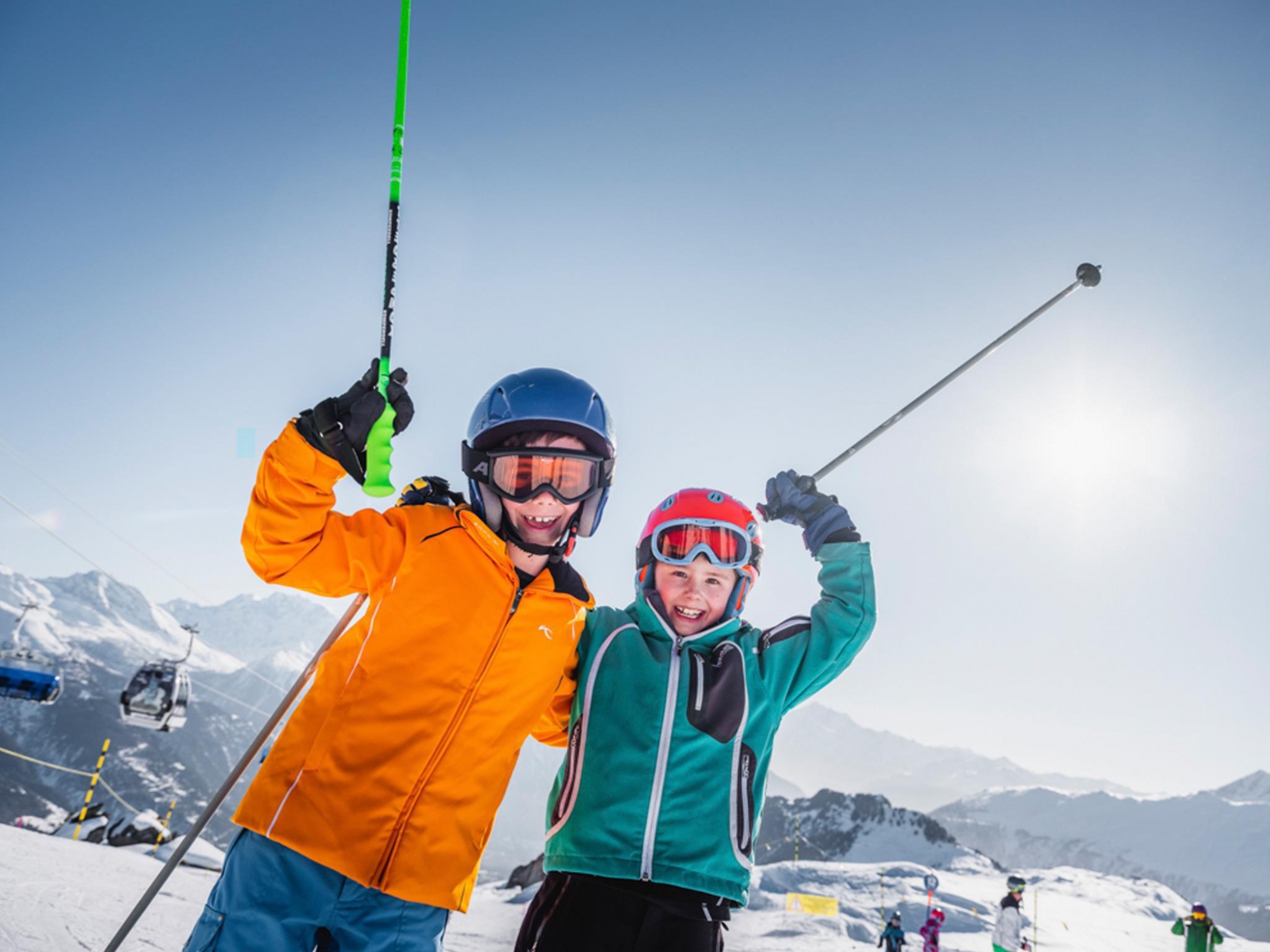 A l'occasion du FIS World Snow Day, les jeunes skieurs seront à la fête ce dimanche à Verbier et à l'Aletsch Arena.