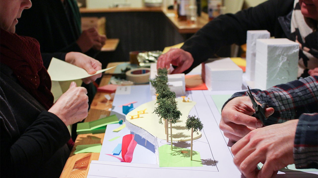 En proposant aux participants d'élaborer des maquettes, les initiateurs du projet entendent rendre la démarche plus concrète.