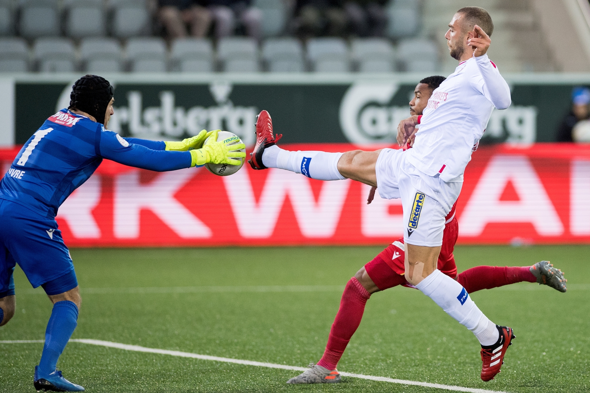 Pajtim Kasami n'a pas eu beaucoup de réussite dans ses tentatives.