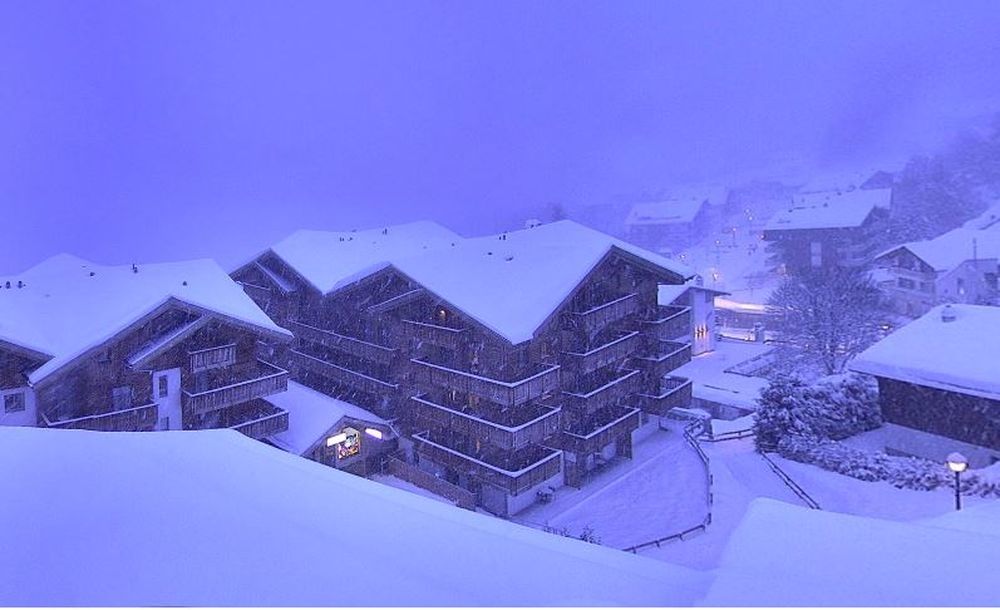 La neige est tombée massivement par endroits en Valais.