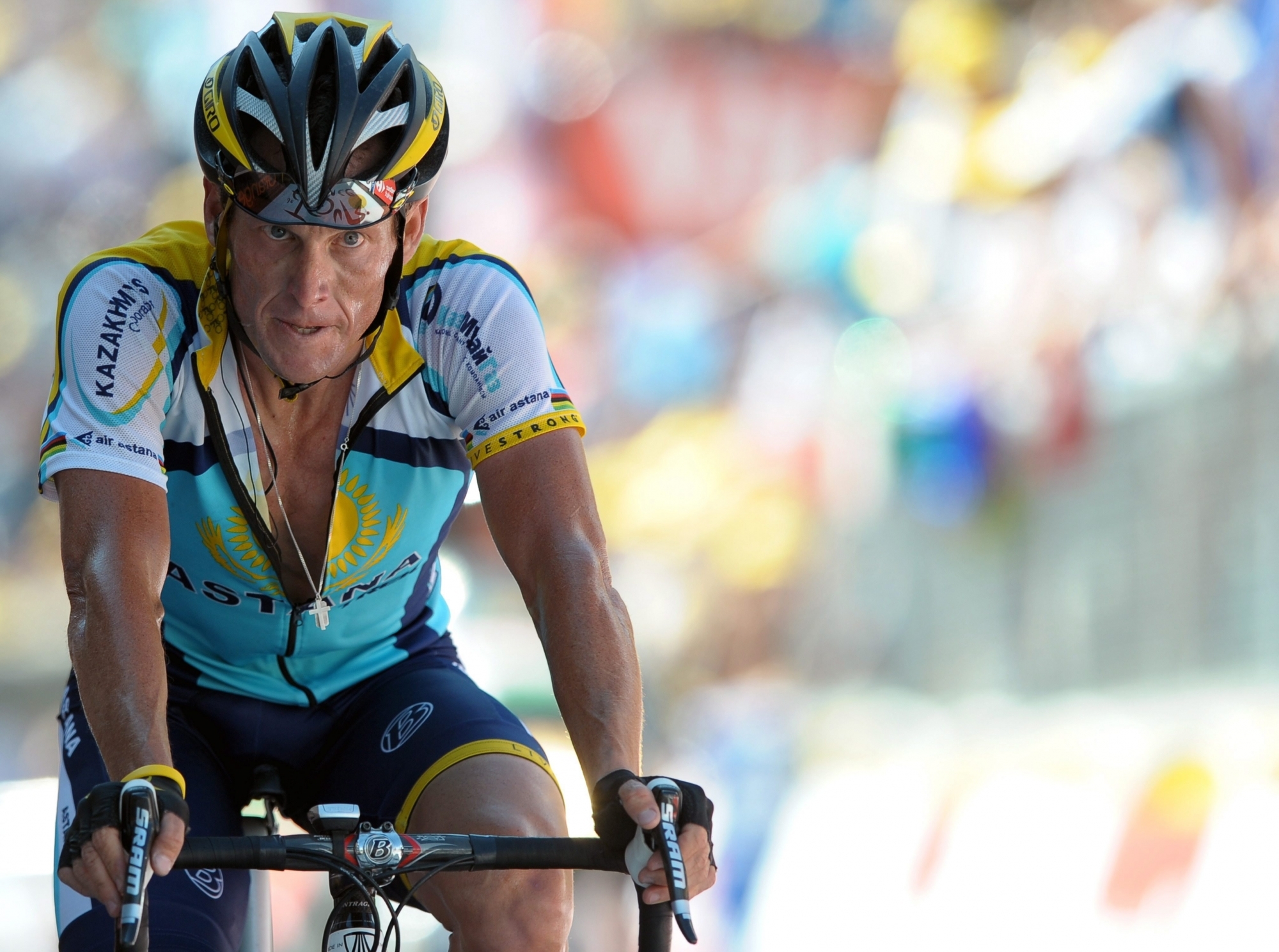 Ce jour-là à Verbier, Lance Armstrong avait perdu 1'35 sur Alberto Contador. Les rêves d'un 8e sacre sur le Tour de France s'étaient envolés pour l'Américain. 