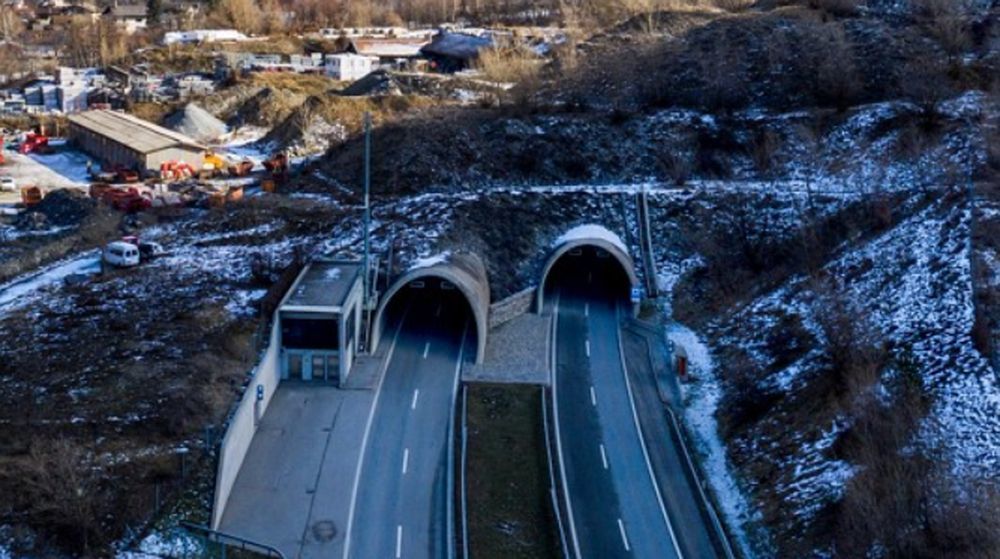 Une intervention nocturne est prévue dans le tunnel de Gamsen.