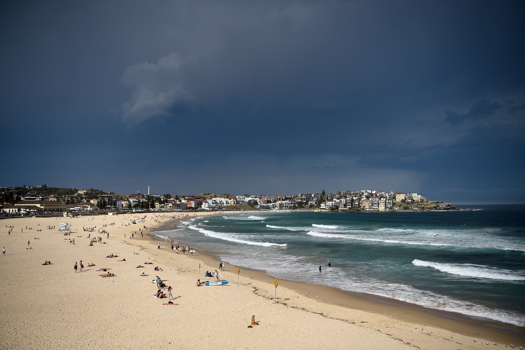 L'Australie pourrait être le pays le plus durement touché, avec près de 15'000 km de plages de sable rayés de la carte d'ici à 80 ans. (illustration)