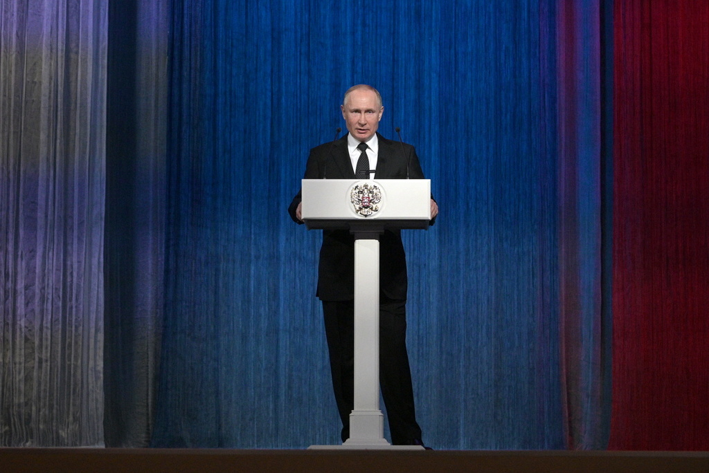 Vladimir Poutine a annoncé en janvier que la Russie allait amender sa Constitution de 1993.