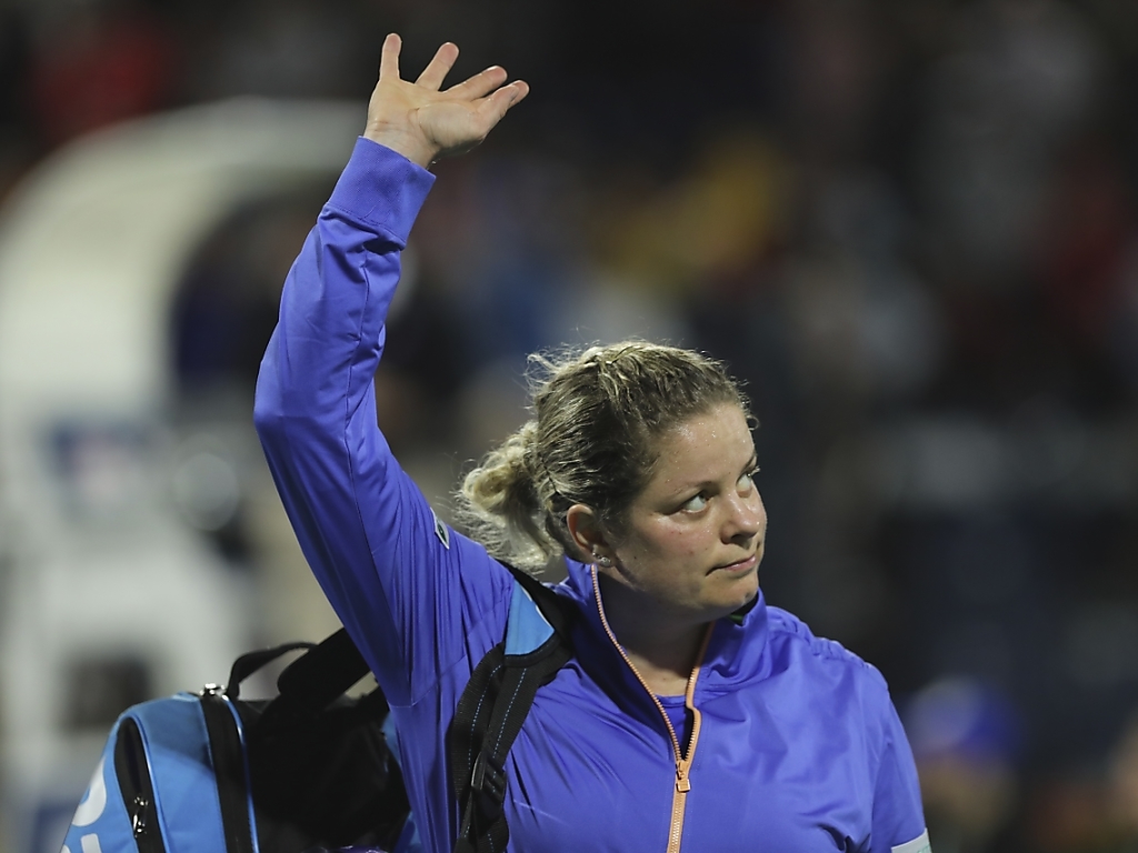Kim Clijsters battue à Dubai pour son grand retour, mais auteure de jolies choses.