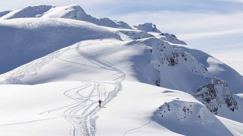 Le tracé du Trophée du Saint-Bernard passe notamment par les hauts du domaine skiable de Vichères-Bavon.