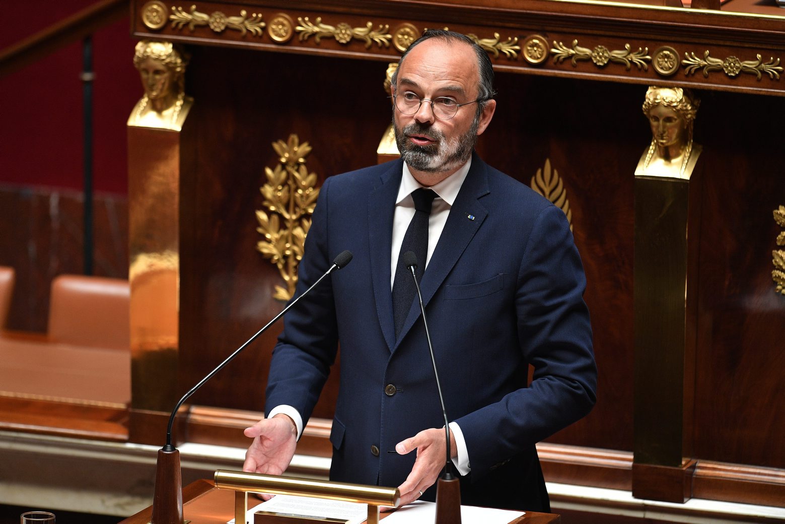 Edouard Philippe, premier ministre français, a présenté les mesures de déconfinement.