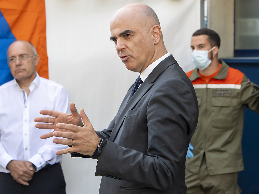 Le Fribourgeois Alain Berset n'a pas le coronavirus.