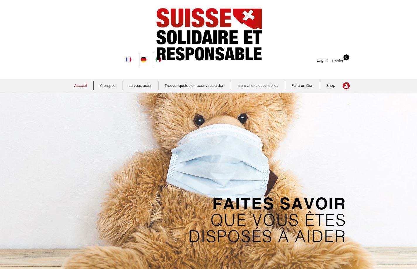 L'association Suisse solidaire et responsable a créé un site internet et une application.